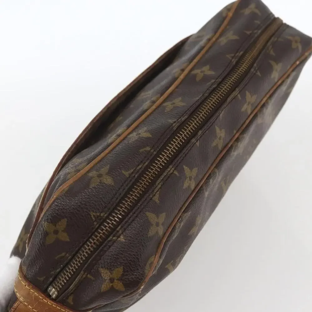 Louis Vuitton Monogram Compiegne 28 Clutch Bag Brown